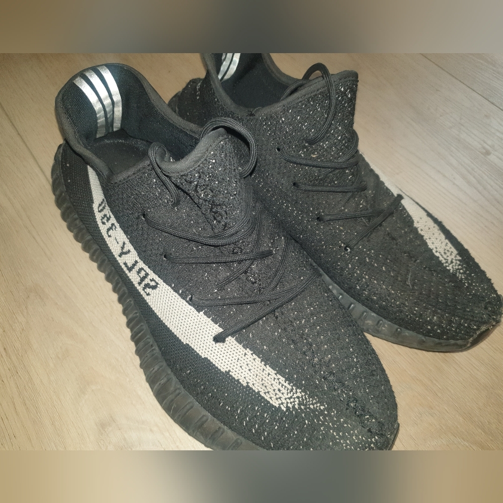 Adidas Black Yeezy Boost 350 V2 Sneakers